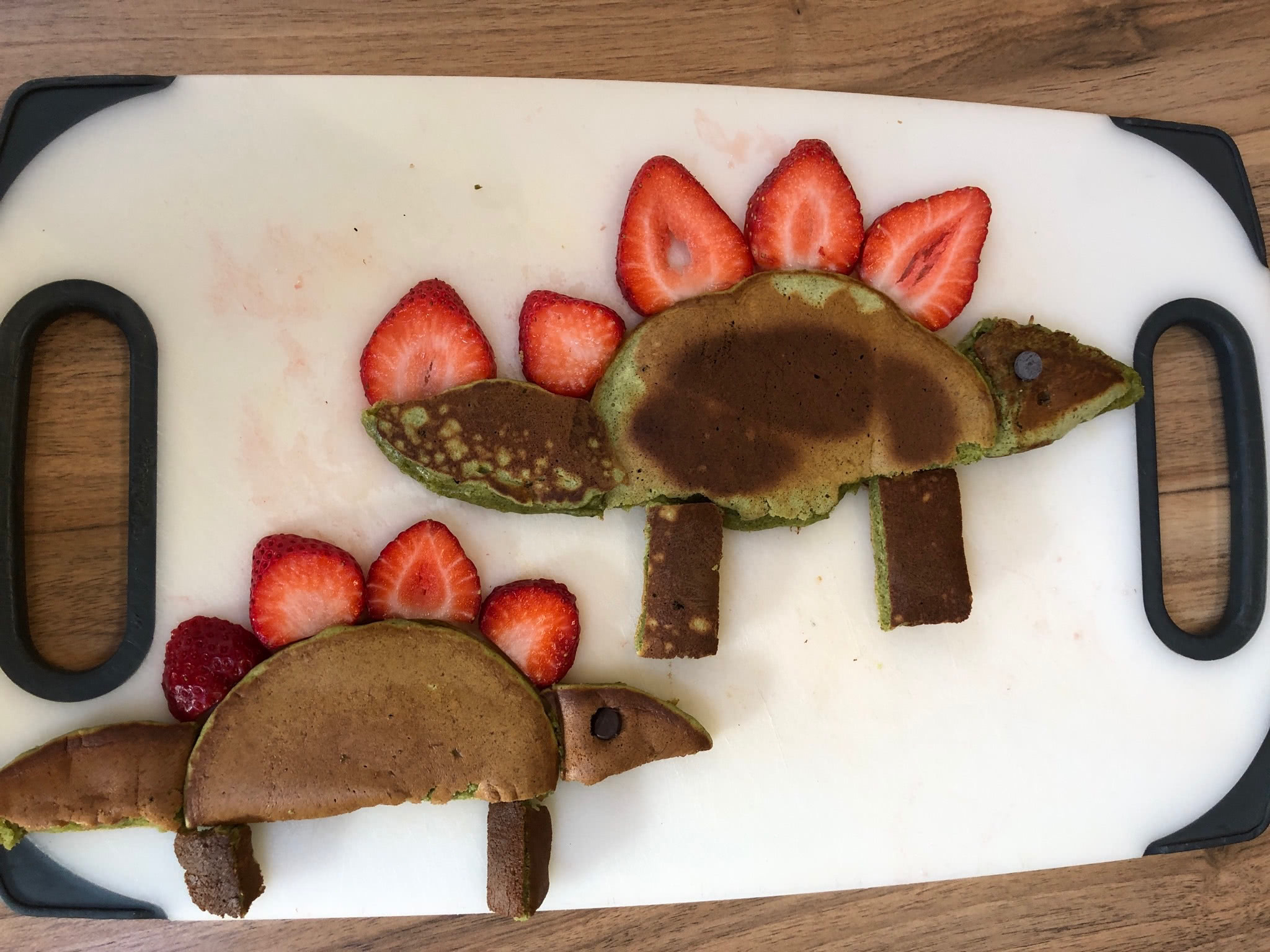 Dinosaur pancakes