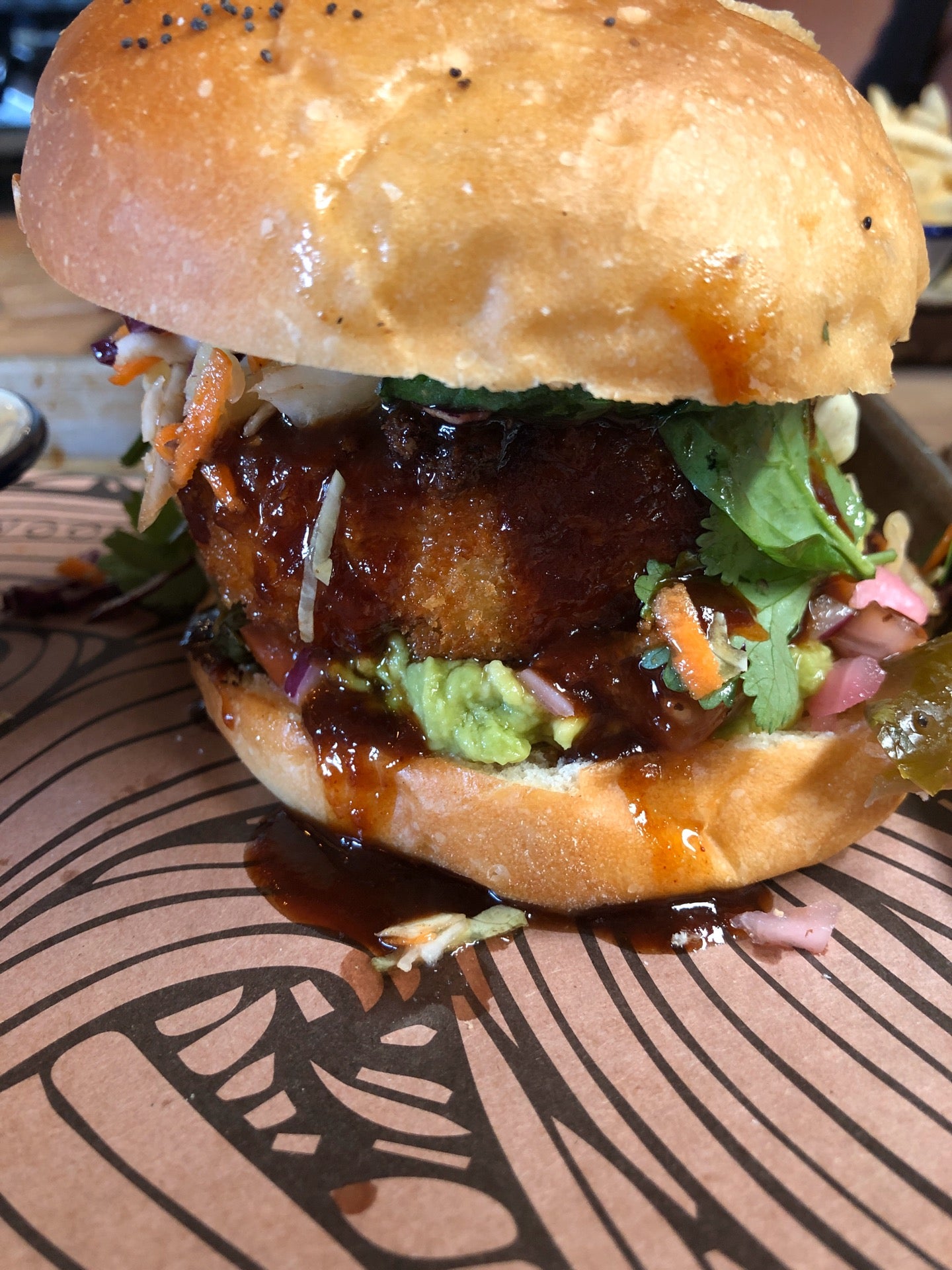 Mac and Cheese Burger